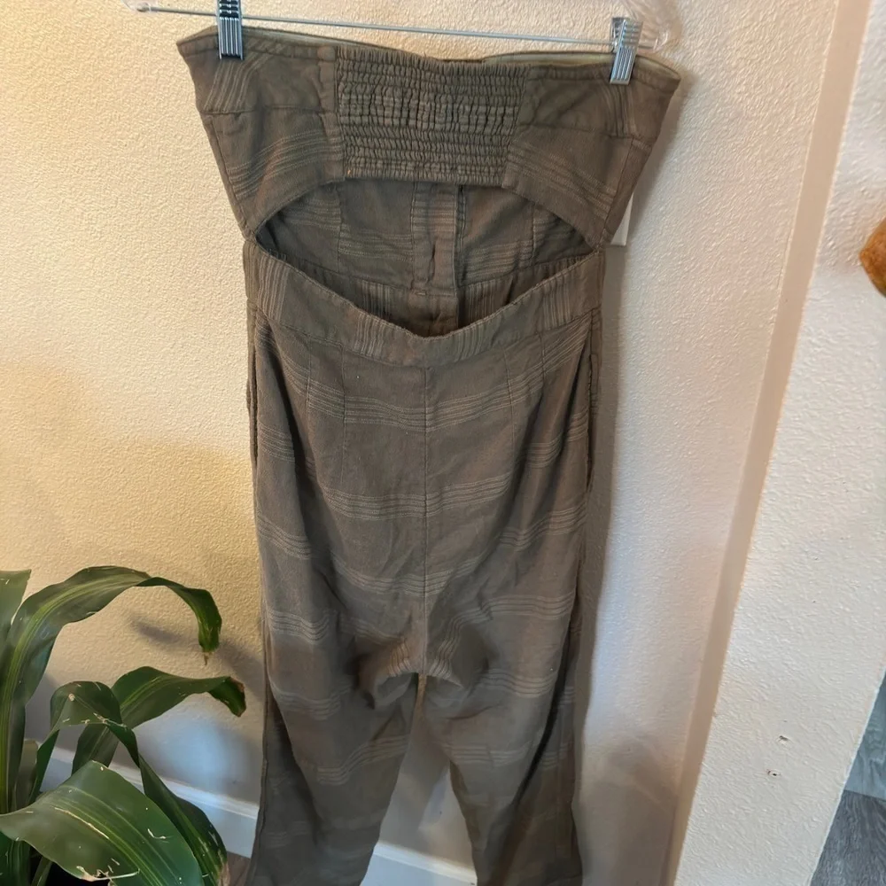 Free people Casual Strapless Jumpsuit